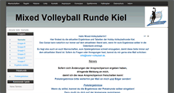 Desktop Screenshot of kieler-volleyball.de